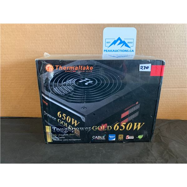 Thermaltake 650W Tough Gold PC Power Supply Unit