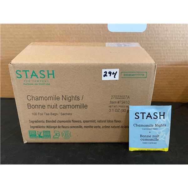 Stash Tea Chamomile Nights 100 Foil Tea Bags
