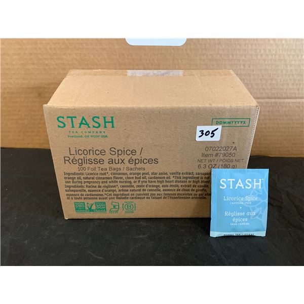 Stash Tea - Licorice Spice 100 Foil Tea Bags