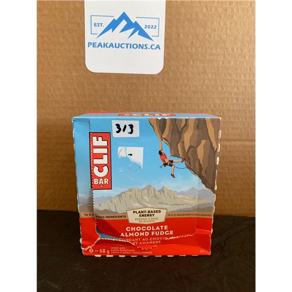 Cliff Bar Chocolate Almond Fudge Plant Based 6 Bars