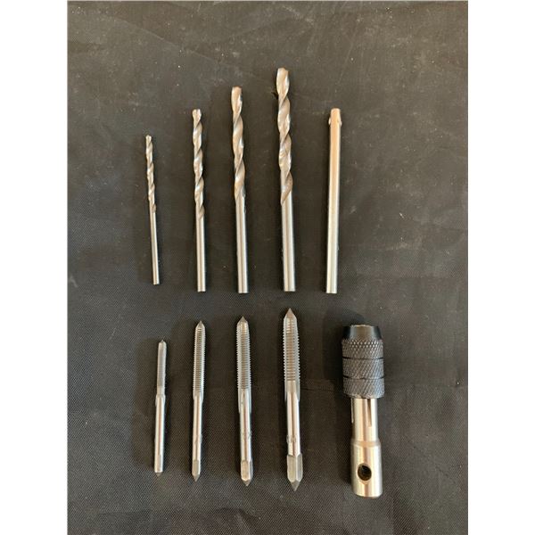 9 Pcs T Handle Tap And Drill Set