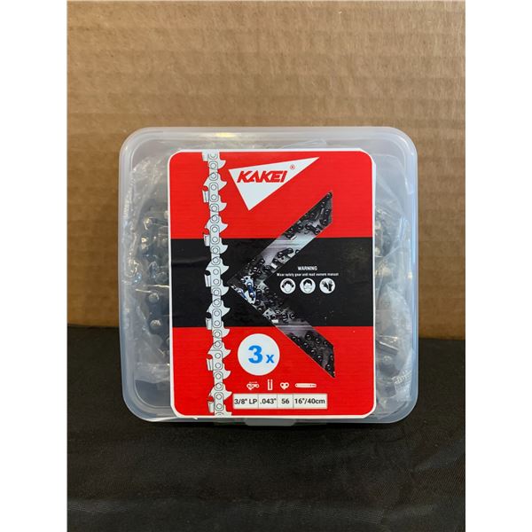 Kakei Chain Saw Chain x3 3/8 .043 56 16"/40cm
