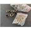 Image 2 : Antique Brass Eyelets 100 Pcs