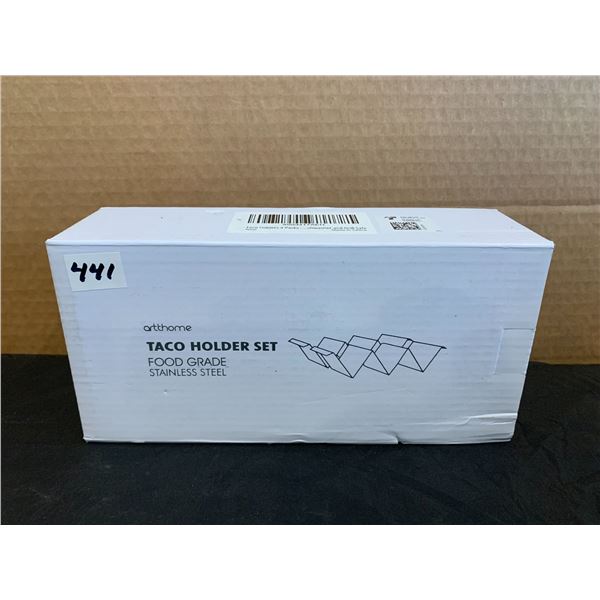 Artthome Taco Holder Set Dishwasher And Grill Safe 4 Pack