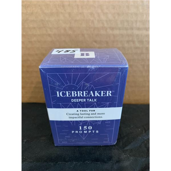 Ice Breaker Deeper Talk A Tool for A Lasting And Impactfull Conection Game