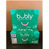 Image 1 : Lot of 2 Bubly Sparkling Water Beverage Watermelon BB De 2024