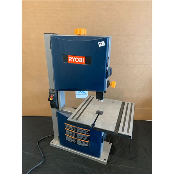 Ryobi Band Saw Model BS904- 9" Good Condition Motor Works Blade Needs To Be Connected