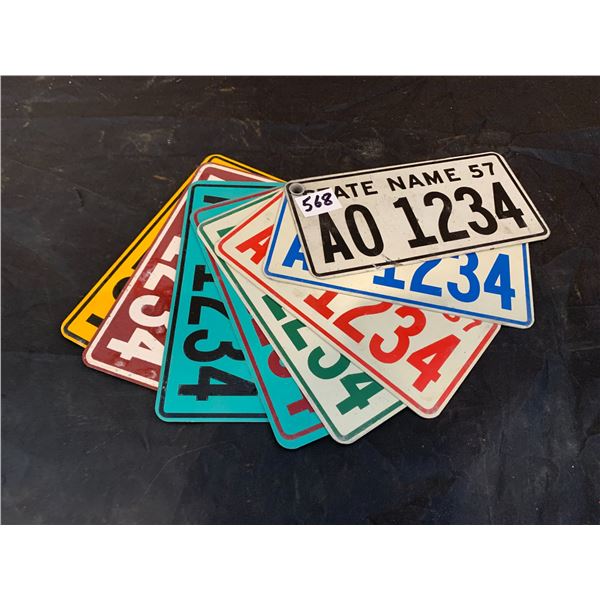 License Plate Samples Kit