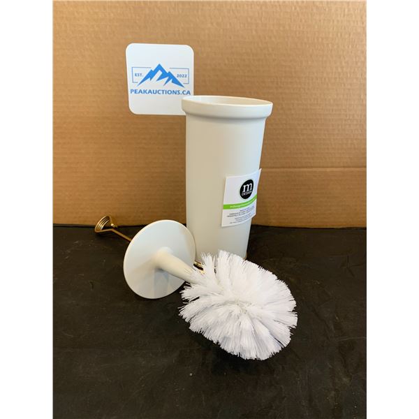 Bowl Brush White/Soft Brass