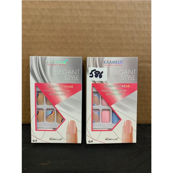 Kxamelie Elegant Style Acrylin Nails