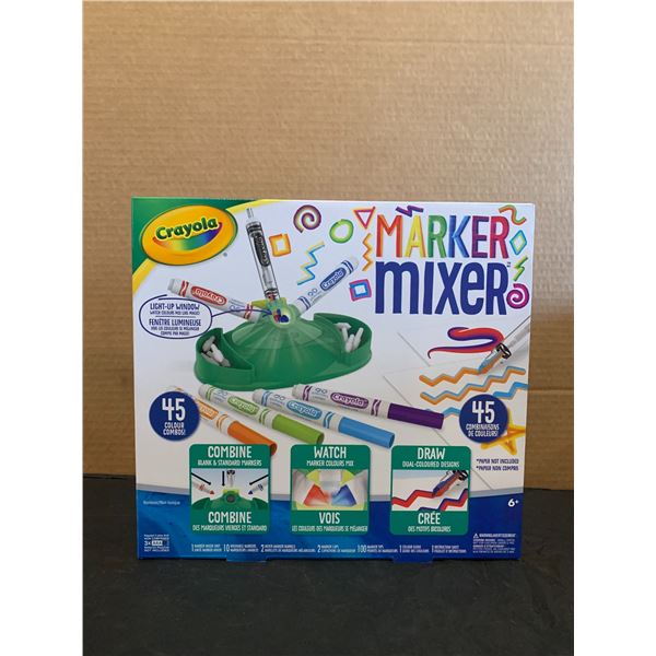 Crayola Marker Mixer - 45 Color Combos - Light Up Window