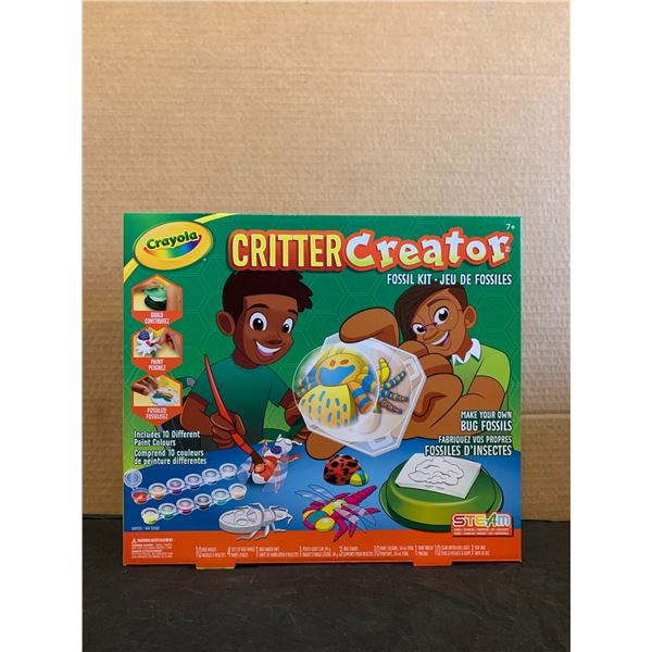 Crayola Critter Creator Fossil Kit - 10 Different Paints