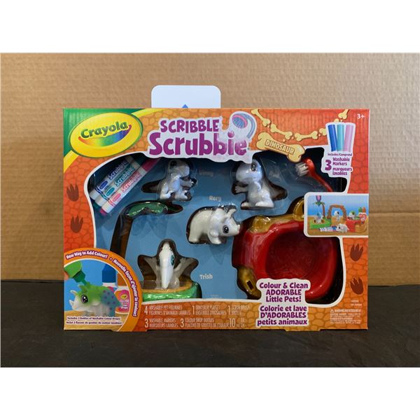 Crayola Scribble Scrubbie Dinosaur Colour And Clean