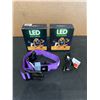 Image 1 : Lot of 2 Masbrill Led Dog Collar for Small Dog Purple