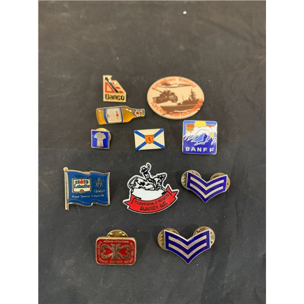 Lot of 10 Vintage Pins