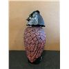 Image 2 : Vansruly Large Fake Owl Decoy To Scare Birds Etc 15" Height