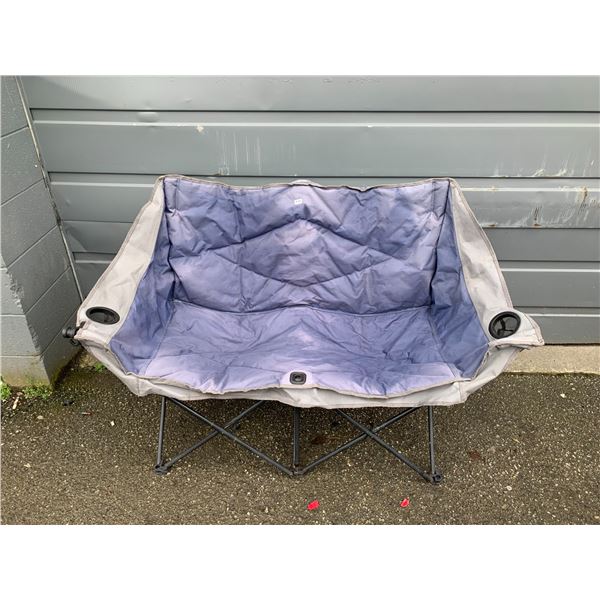 2 Seater Camping Chair Blue