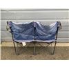 Image 4 : 2 Seater Camping Chair Blue