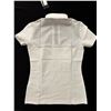 Image 2 : COMPETITION POLO,TECH MESH RIBKNIT 8/8, SIZE M, WHITE