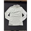 Image 1 : JERSEY L/S, COMPETITION POLO W/SHEER INSERTS, SIZE - M, WHITE