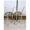 Image 2 : LOT DE 2 CHAISES HAUTE