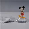 Image 1 : Arribas Brothers Swarovski Mickey Mouse Figurine with Plaque and Base