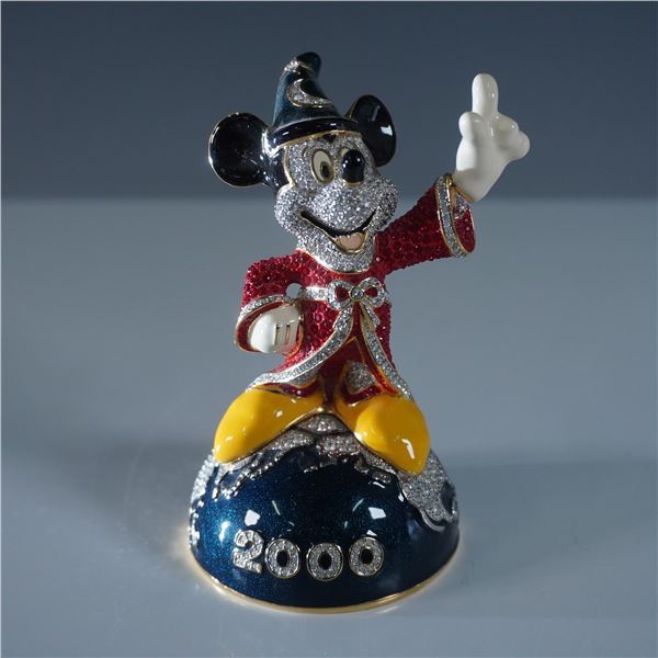 Arribas Brothers Swarovski Figurine, Mickey Mouse 2000