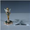 Image 1 : 2pc Arribas Brothers Swarovski Disney Tinker Bell Figurine + Plaque