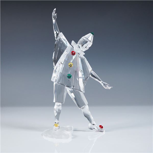 Swarovski Crystal Figurine, Masquerade Pierrot