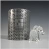 Image 4 : Swarovski Crystal Figurine, Elephant with Metal Tail