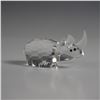 Image 1 : Swarovski Crystal Figurine, Small Rhino