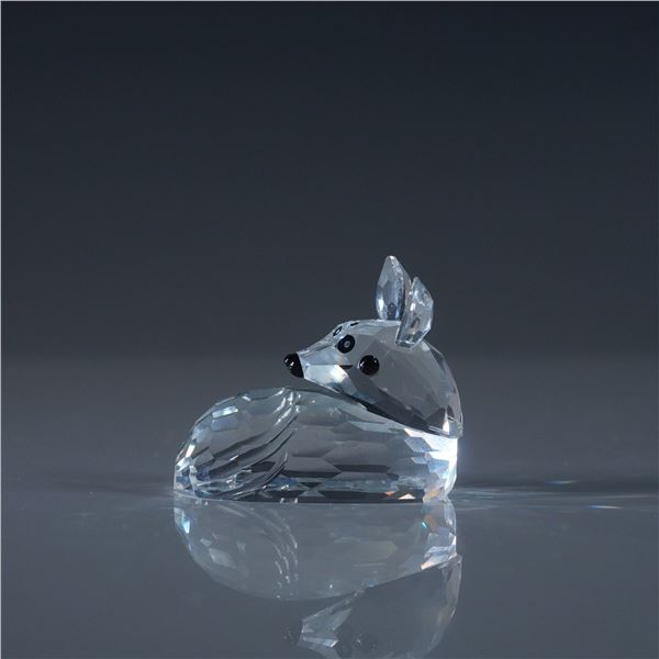 Swarovski Crystal Figurine, Roe Deer Fawn