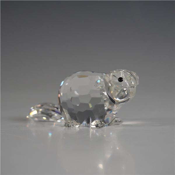 Swarovski Crystal Figurine, Beaver Mother