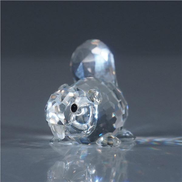 Swarovski Silver Crystal Baby Beaver Figurine