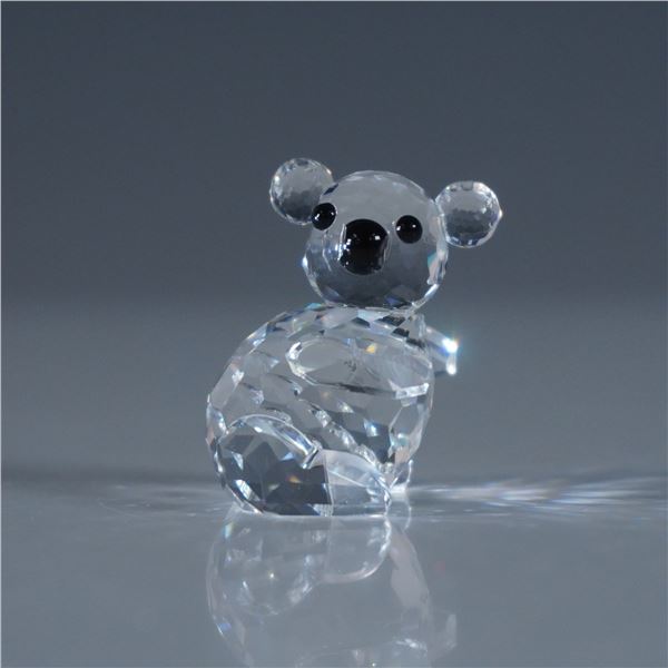 Swarovski Silver Crystal Miniature Koala Figurine with Box