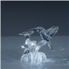Image 2 : Swarovski Crystal Figurine, Hummingbird on Flower