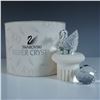 Image 6 : 3pc Swarovski Crystal Figurine, Centinel Swan & SCS Paperweight