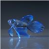 Image 1 : Swarovski Crystal Siamese Fighting Fish Blue Figurine