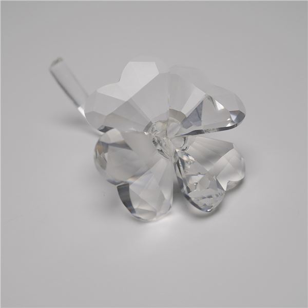 Swarovski Crystal Figurine, Four Leaf Clover