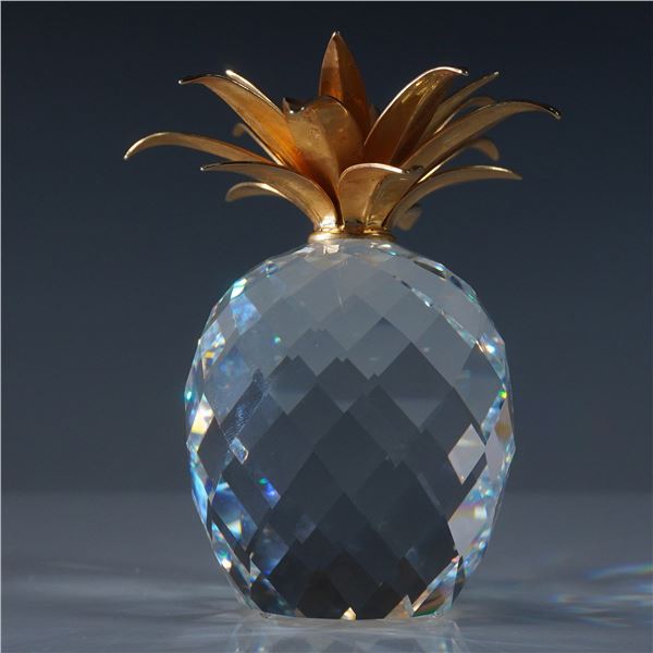 Swarovski Crystal Figurine, Pineapple