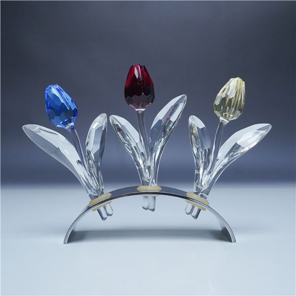 Swarovski 2002-2004 Renewal Tulip Gift with Base