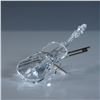 Image 1 : Swarovski Crystal Figurine, Violin with Stand