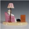 Image 2 : Coalport The Snowman "A Cold Night In" Figurine