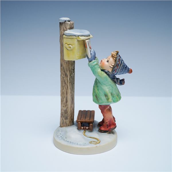 Goebel Hummel Porcelain Figurine, A Letter to Santa Claus