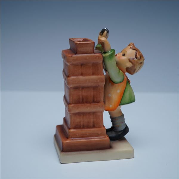 Goebel Hummel "Little Thrifty" Bank Figurine with Key