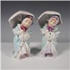 Image 1 : 2pc Occupied Japan Figurines with Parasols