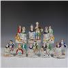 Image 1 : 8pc Occupied Japan Porcelain Figurines