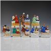 Image 5 : 8pc Occupied Japan Porcelain Figurines