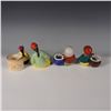 Image 2 : 4pc Occupied Japan Porcelain Toothpick Holders