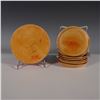 Image 3 : 7pc Hand-Painted Occupied Japan Coaster Set